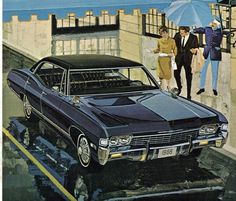 All sizes | 1968 Chevrolet Caprice 4 door hardtop | Flickr - Photo Sharing! #caprice #chevrolet #1968 #illustration #painting
