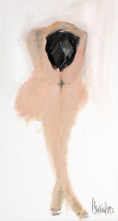 Sergei Cherkasov:Christina ll #abstract #sketch #woman #painting