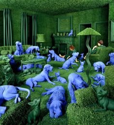 Creative Colorful Photography by Sandy Skoglund #colorful #photography #inspiration