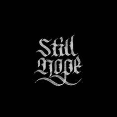 The answer is still nope nope nope nope still nope - late night thoughts - #mood #nope #blackletters #calligraphy #calligraphypractice #lett
