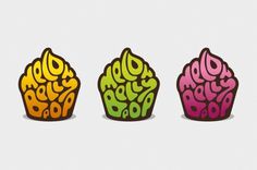 http://thatisabsurd.tumblr.com/ #cupcakes #logo #colour #identity