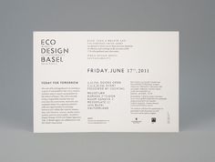 NEO NEO | Graphic Design | Eco Design Basel #grid