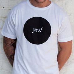 Yes! T-Shirt by Wasted Heroes #tech #flow #gadget #gift #ideas #cool