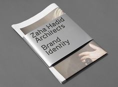 Creative Review - A new identity for Zaha Hadid Architects #print #branding