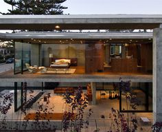 Modern Concrete Residence in California