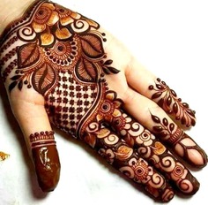 Discover beautiful flower mehndi designs perfect for your wedding day, browse through our collection of simple Arabic mehndi designs at ShaadiDukaan.