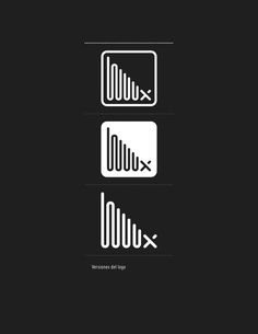 Wuux Identity #typography #logo #logotype #branding #identity #music
