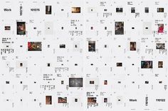 works 100716 – 101015 - shin, dokho #information #grid #system #poster #layout
