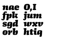 Slávka Pauliková : Type and Media 2010 #type #typography