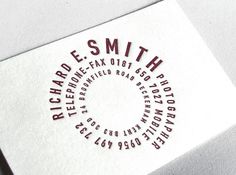 Graphic-ExchanGE - a selection of graphic projects - Kerry Ropper #card #letterpress #business