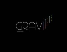 Logo for Gravitate Premium Cigarettes by Christina Cagle #logo #identity