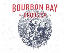 Bourbon Bay Goods Co. #boubon #identity