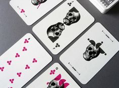 Barebones PlayingÂ Cards - TheDieline.com - Package Design Blog #barebones #cards #playing