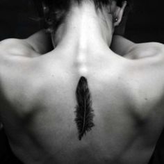 Piccsy :: Feather tattoo, black #tattoo