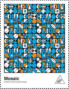 .: delphi multiplicity :. #orange #shapes #blocks #blue #fun