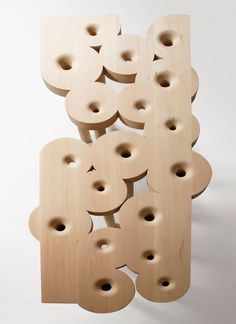 Google Image Result for http://www.designboom.com/weblog/images/images_2/2011/joyce/redemption-02.jpg #design #wood #furniture #kurtz #art #table #christopher #work