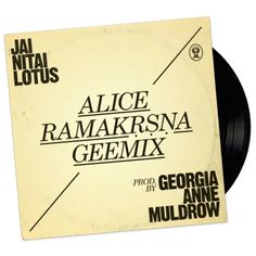 Jai Nitai Lotus /// ALICE PIECE PEACE (ALICE RAMAKRSNA GEEMIX by Georgia Anne Muldrow) /// Coming Soon. #music #single #album #art