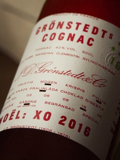 Grönstedts cognac redesign and repositioning