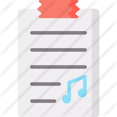 See more icon inspiration related to files and fodlers, files and folders, music and multimedia, music file, clipboard, musical note, audio, list, files, document, file, musical and music on Flaticon.