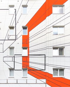 Minimalist and Colorful Architecture Photography by ️Jan Köhler