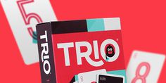 Trio Card Game #trio #packaging #card #illustration #desgin #game #character