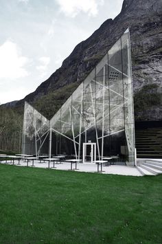 CJWHO ™ (The new visitor center in Trollveggen, Norway by...) #norway #center #design #landscape #photography #architecture #trollveggen #visitor
