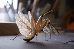 Incredibly Lifelike Insects Crafted out of Bamboo by Noriyuki Saitoh Incredibly Lifelike Insects Crafted out of Bamboo by Noriyuki Saitoh