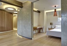 Dynamic Loft Warehouse Style Apartment - #decor, #interior, #homedecor, home decor, interior design, #minimal, #bedroom