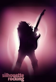 Creating a Rocking Silhouette in Photoshop | Psdtuts+ #rockstar #guitar #rock #back #silhouette #lighting
