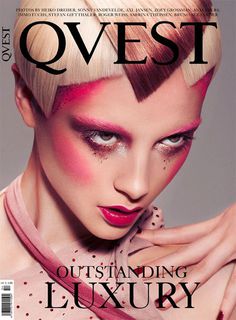 QVEST (Cologne, Allemagne / Germany) #design #graphic #cover #editorial #magazine