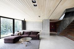 La Heronniere – Low Impact House Design by Alain Carle Architect