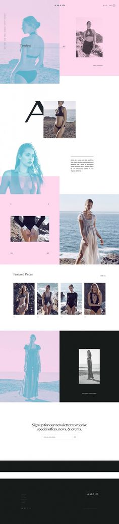 AMAIO - Mindsparkle Mag - AMAIÃ' is a luxury swim and resort label reflecting a sense of iconic sophistication and elegance. Their website i