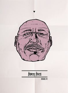fency face on the Behance Network #old #wrinkles #head #poster #man #face