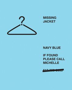 Missing poster #jacket #missing #poster