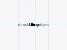 Donald Graham Photographer - Identity on the Behance Network #logos #design #graphic #identity