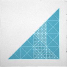 #285 Glass tower – A new minimal geometric composition each day