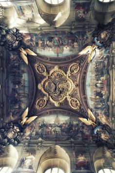 Tumblr #wall #classical #painting #ceiling
