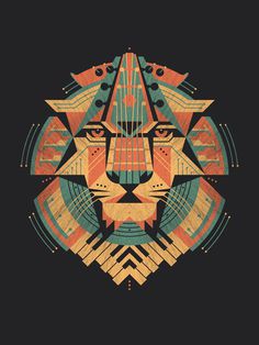 Leo Art Print #print #lion #head #illustration #art