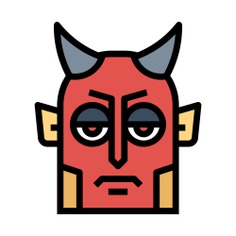 See more icon inspiration related to cultures, spooky, scary, devil, mask, oriental, halloween and avatar on Flaticon.
