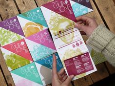 Looks like good Print Design by Vellut #fold #print #design #out