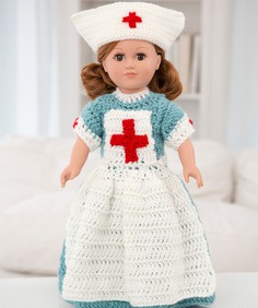Caring Nurse Doll to Crochet – Amigurumi Patterns