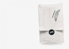 Hampus Jageland #stamp #white #packaging #black #meanwhile #and #sticker