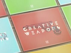 Creative Weapons on behance #print #grzunov #cards #weapons