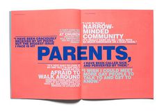 LGBT Youth Report - Matt Chase | Design, Illustration #print #layout #design #typography