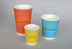 Creative Review - Mind's new look for Villandry #color #cups