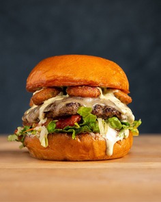 Houston Food Photography - Bernie's Burger Bus #foodphotography #burger #houston #food