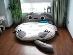 totoro bed #extrem #needs #need #bed #totoro #cuddle
