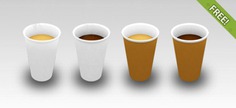 4 free coffee cup icons Free Psd. See more inspiration related to Coffee, Icons, Coffee cup, Cup, Plastic, Horizontal, Plastic cup and Reusable on Freepik.