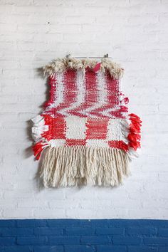 'Union of Striped Yarn' by Dienke Dekker | PICDIT #design #red #art