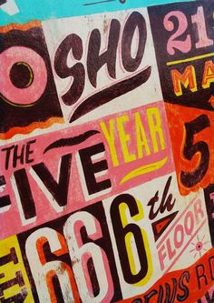 Colors! #sign #type #painting